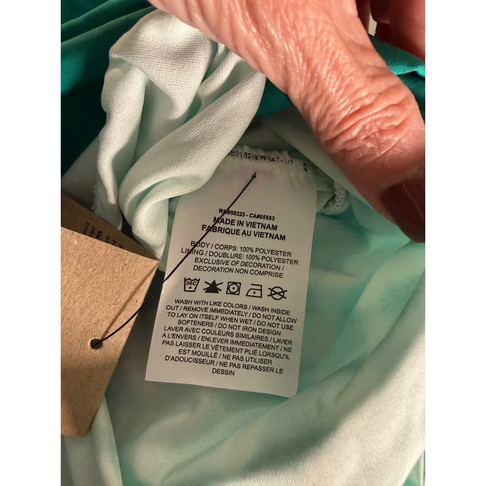 Nike Dri Fit Running Shorts Women's Large Teal Tie Dye Athletic Performance
